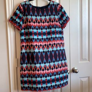 Geometric Print Dress